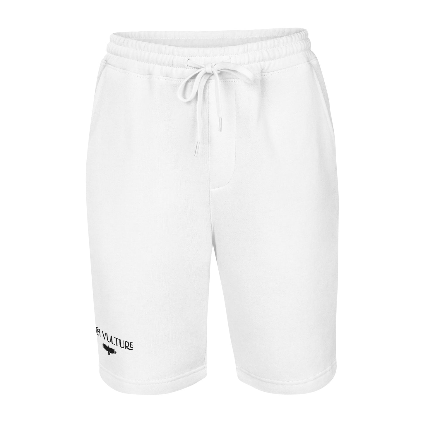 Rich Vulture Stitched Shorts (White)