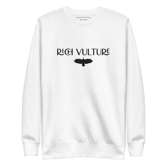 Rich Vulture Sweatshirt (White)