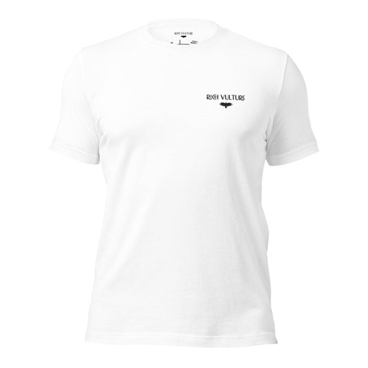 Rich Vulture Basic Stiched Tee (White)